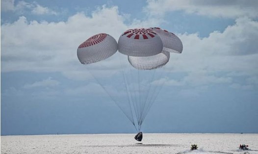 Sứ mệnh SpaceX Inspiration4  đưa 4 phi hành gia dân sự trở lại Trái đất hồi tháng 9.