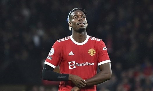 Pogba chưa một lần vươn lên thành trụ cột tại Manchester United. Ảnh: AFP