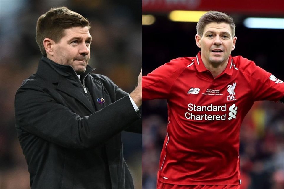 Ngày trở về Anfield nhiều cảm xúc trái ngược của Gerrard. Ảnh: AFP