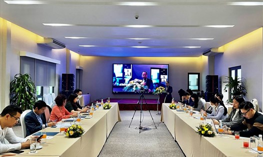 Hội thảo nhằm đề xuất bộ tiêu chí cho doanh nghiệp đổi mới sáng tạo Việt Nam do NIC và GIZ tổ chức. Ảnh: Thu Trang