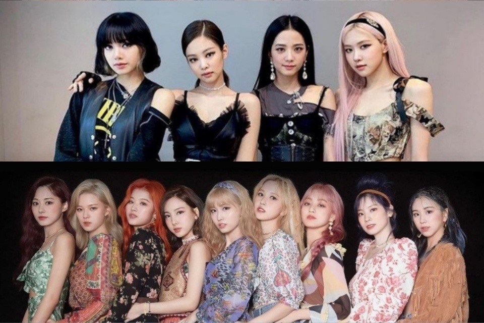 TWICE - BlackPink giữ sức hút trên bảng xếp hạng thương hiệu tháng. Ảnh: Xinhua. TWICE - BlackPink giữ sức hút trên bảng xếp hạng thương hiệu tháng. Ảnh: Xinhua.