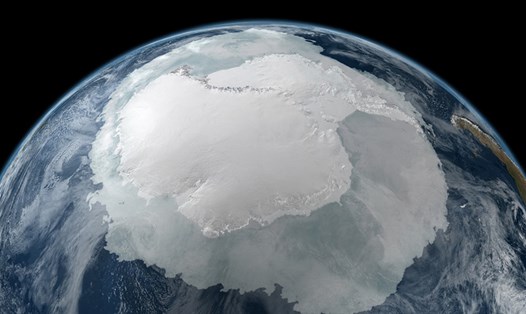 Nam Cực. Ảnh: NASA