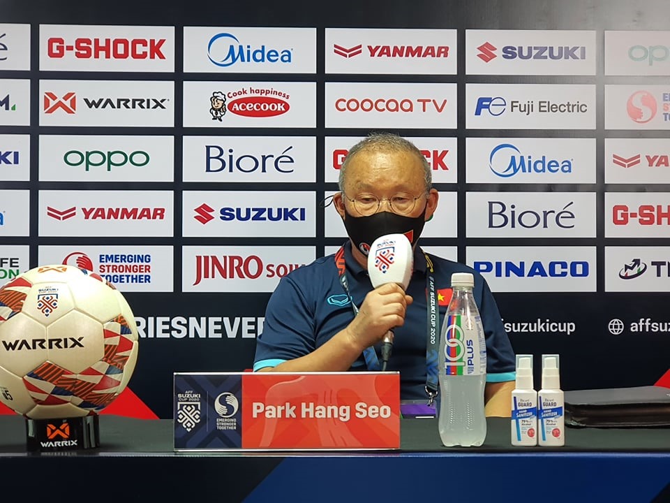 HLV Park Hang-seo: "Tuyển Việt Nam sẽ cố gắng thắng đẹp Indonesia"