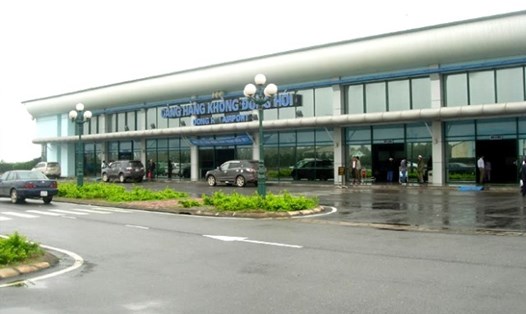 Quảng Bình đề nghị quy hoạch sân bay Đồng Hới là sân bay quốc tế. Ảnh GT