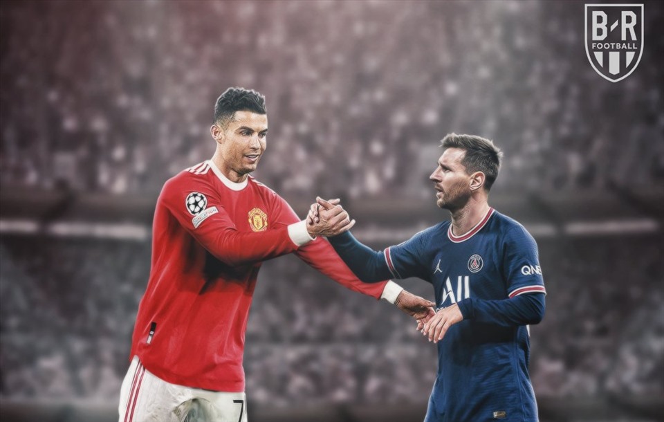 Cristiano Ronaldo và Lionel Messi sẽ sớm phải loại nhau ngay từ vòng 1/8 Champions League. Ảnh: BR