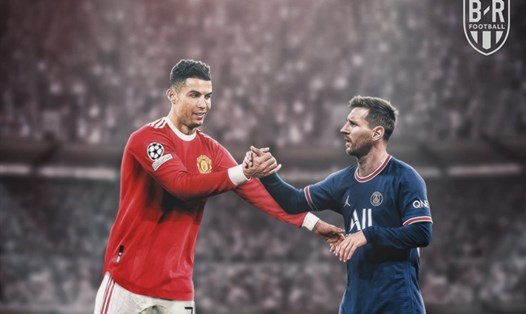 Cristiano Ronaldo và Lionel Messi sẽ sớm phải loại nhau ngay từ vòng 1/8 Champions League. Ảnh: BR