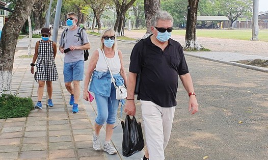 Huế sẽ đón khách du lịch quốc tế trở lại vào cuối tháng 12.2021. Ảnh: Từ Ân