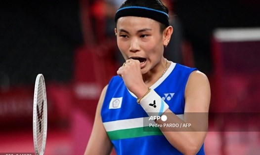 Tay vợt nữ số 1 thế giới  Tai Tzu Ying sẽ ra sân tại giải cầu lông vô địch thế giới 2021 vào tối 14.12. Ảnh: AFP