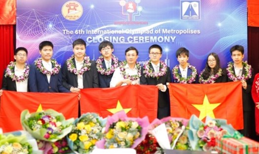 Học sinh Việt Nam giành nhiều thành tích xuất sắc tại cuộc thi Olympic Quốc tế IOM.