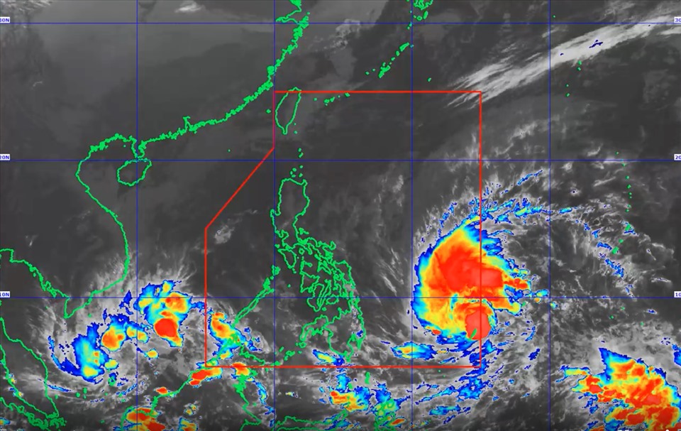 Bão Rai đi vào Philippines ngày 14.12. Ảnh: PASAGA