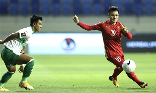 Quang Hải và các đồng đội tuyển Việt Nam sẽ phải quyết giành 3 điểm trước Indonesia. Ảnh: Trung Thu