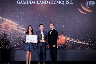 Gamuda Land liên tục được vinh danh tại các giải thưởng về bất động sản. Ảnh: DNCC.