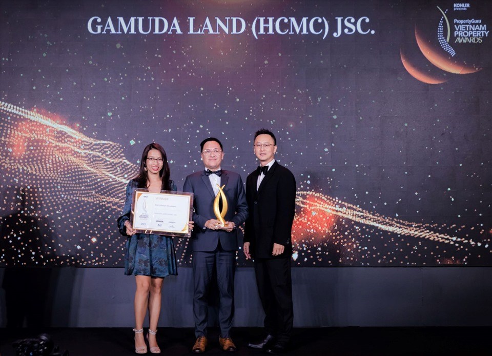 Gamuda Land liên tục được vinh danh tại các giải thưởng về bất động sản. Ảnh: DNCC. Gamuda Land liên tục được vinh danh tại các giải thưởng về bất động sản. Ảnh: DNCC.