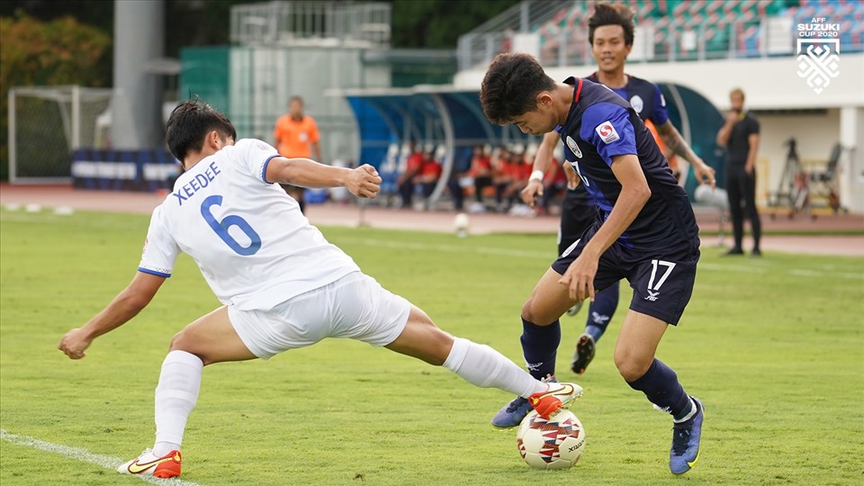 HLV Honda cùng Campuchia có chiến thắng đầu tiên ở AFF Cup 2020