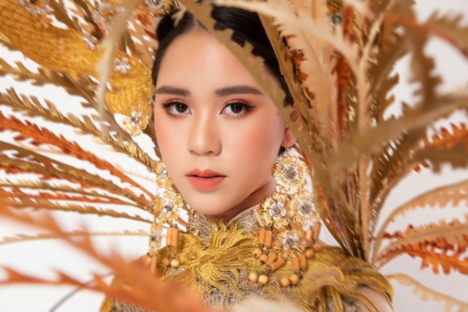 Vũ Diệu Huyền tại Miss Eco Teen. Ảnh: NSCC. Vũ Diệu Huyền tại Miss Eco Teen. Ảnh: NSCC.
