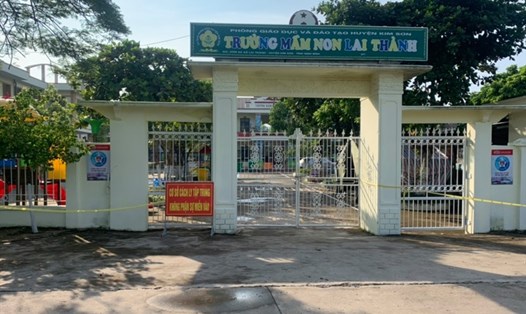 Hiện trên địa bàn tỉnh Ninh Bình có 11 học sinh được xác định dương tính với SARS-CoV-2. Ảnh: NT
