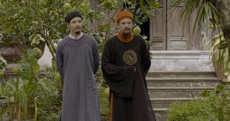 Cảnh trong phim “Đại thi hào Nguyễn Du”. Ảnh: Đạo diễn Nguyễn Văn Đức