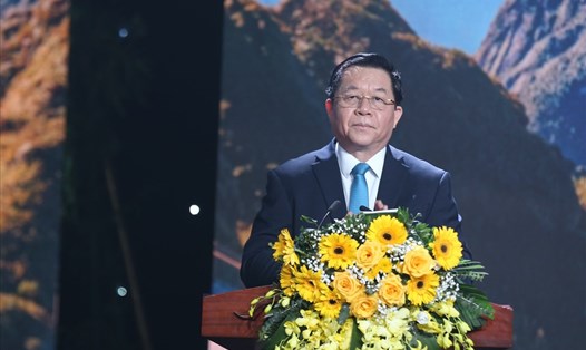 Bí thư Trung ương Đảng, Trưởng Ban Tuyên giáo Trung ương Nguyễn Trọng Nghĩa. Ảnh TV
