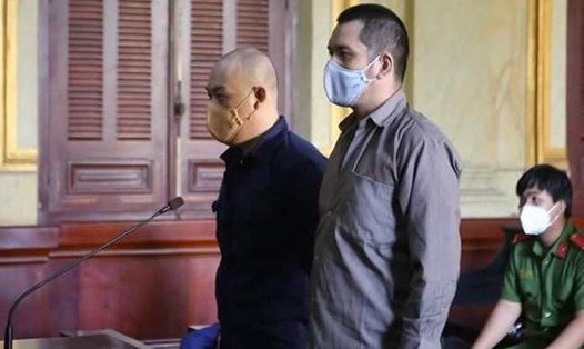 Hai bị cáo Chiang Wei Chih và Yeh Ching Wei  bị tuyên mức án tử hình. Ảnh: Thanh Chung