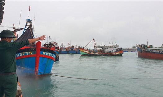 Ninh Thuận cấm biển để ứng phó với bão Rai. Ảnh: Huỳnh Hải.