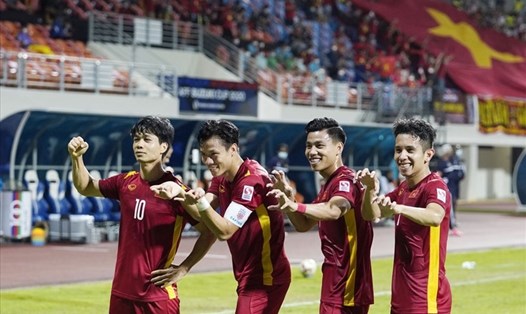 Tuyển Việt Nam muốn giành tấm vé vào bán kết AFF Cup 2020. Ảnh: AFF