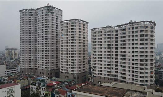 Một khu nhà ở cho người thu nhập thấp ở Hà Nội. Ảnh: Cao Nguyên