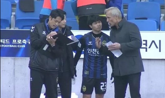 Jorn Andersen từng chỉ đạo Công Phượng khi còn dẫn dắt Incheon United. Ảnh: CMH