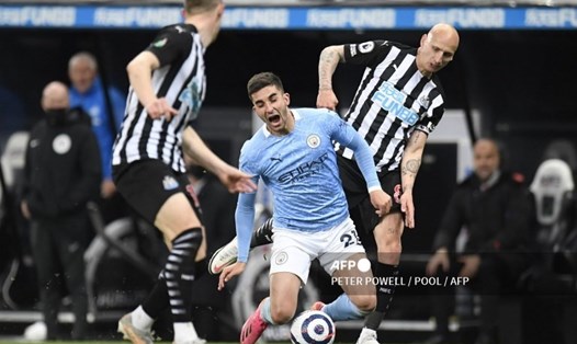 Newcastle khó cản bước Man City. Ảnh: AFP