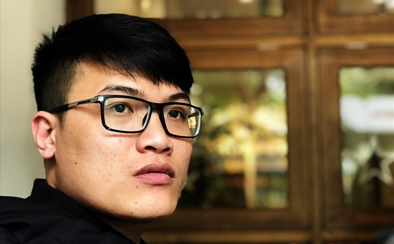 Nhà văn Phan Đức Lộc. Ảnh: Việt Văn