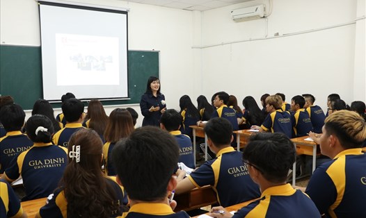 Chương trình đào tạo của Trường Đại học Gia Định được xây dựng trong 3 năm gồm 8 học kỳ. Ảnh: NT