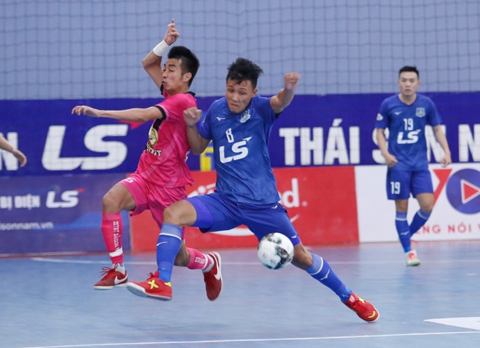 Thái Sơn Nam khép lại cuộc đua vô địch của Zetbit Sài Gòn FC. Ảnh: VFF