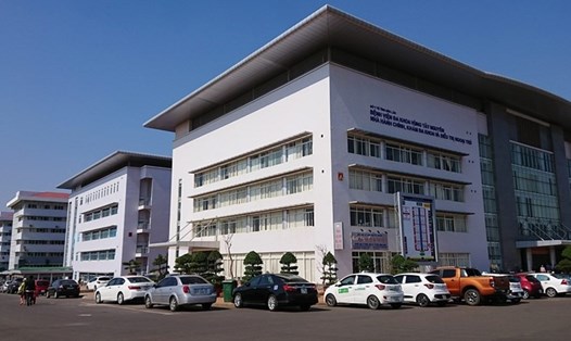 Một góc bệnh viện đa khoa vùng Tây Nguyên (trực thuộc Sở Y tế Đắk Lắk). Ảnh: Bảo Trung