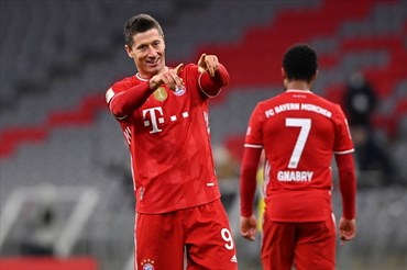 Lewandowski (Bayern Munich). Ảnh: AFP.