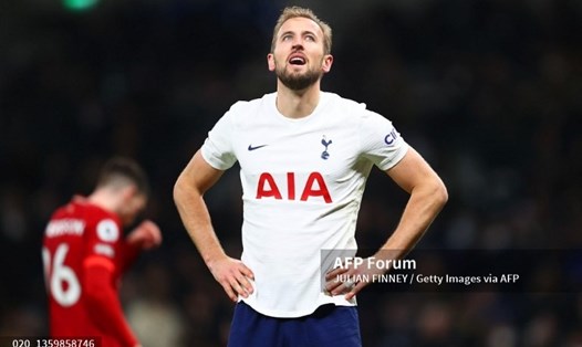 Kane là đề tài tranh cãi sau trận Tottenham - Liverpool. Ảnh: AFP
