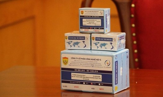 Sở Y tế Hà Nội bác thông tin mua kit test COVID-19 của Công ty Việt Á nhưng cũng từng nhận tài trợ. Ảnh: Bộ KH&CN