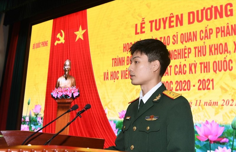 Hành trình trở thành sĩ quan trẻ ưu tú của thủ khoa Sĩ quan Lục quân 1