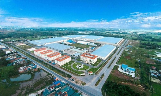 KCN Hải Yên - nơi đặt nhà máy của Công ty TNHH hóa công nghiệp Triển Bằng. Ảnh: CTV