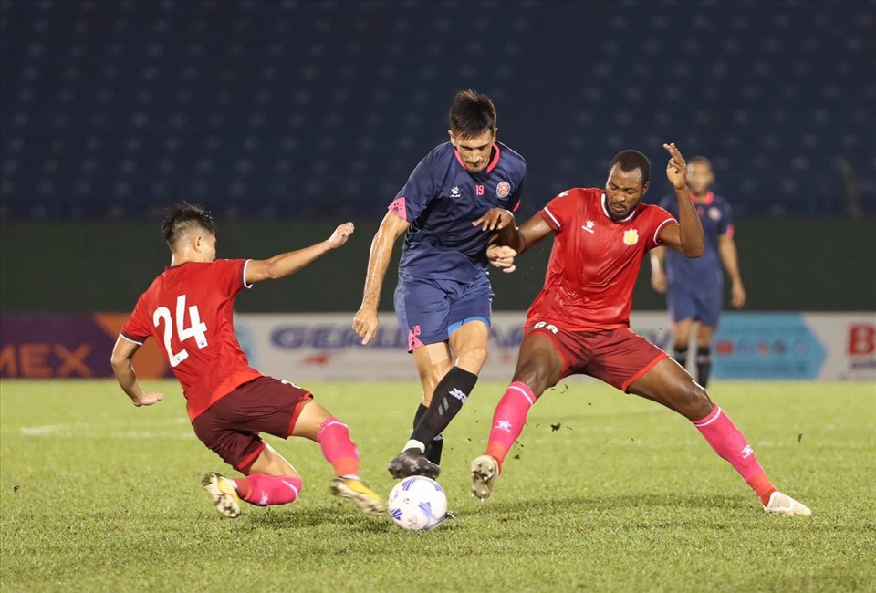 Sài Gòn thắng đậm Nam Định ở BTV Cup 2021