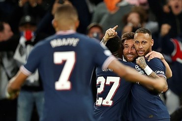 Lịch thi đấu Ligue 1 vòng 19 mùa giải 2021/2022. Ảnh AFP