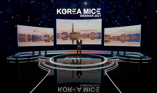 KTO Việt Nam tổ chức Hội thảo trực tuyến Du lịch Khen thưởng Hàn Quốc - "2021 Korea MICE Webinar". Ảnh: KTO