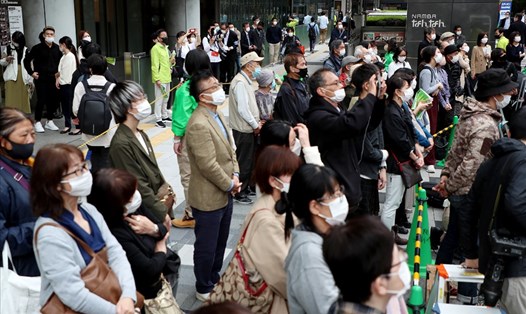 Nhật Bản đã phát hiện lây nhiễm biến thể Omicron trong cộng đồng. Ảnh: AFP