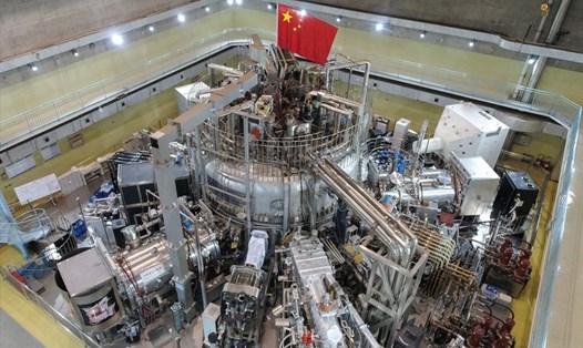 “Mặt trời nhân tạo” của Trung Quốc tại phòng thí nghiệm ở Hợp Phì, tỉnh An Huy. Ảnh: AFP