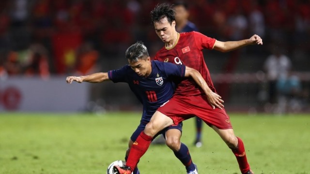Tuyển Thái Lan tự tin đánh bại tuyển Việt Nam tại bán kết AFF Cup 2020. Ảnh: Siam Sport