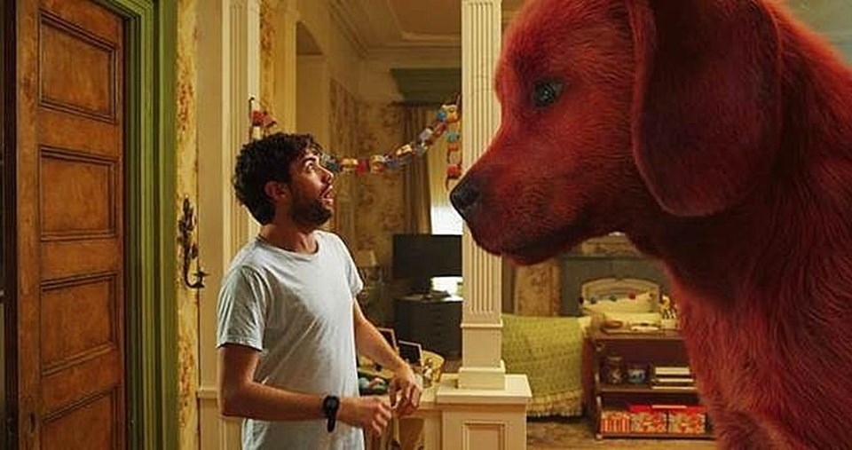 Bom tấn "Clifford chú chó đỏ khổng lồ" ra mắt dịp cuối năm. Ảnh: CGV.