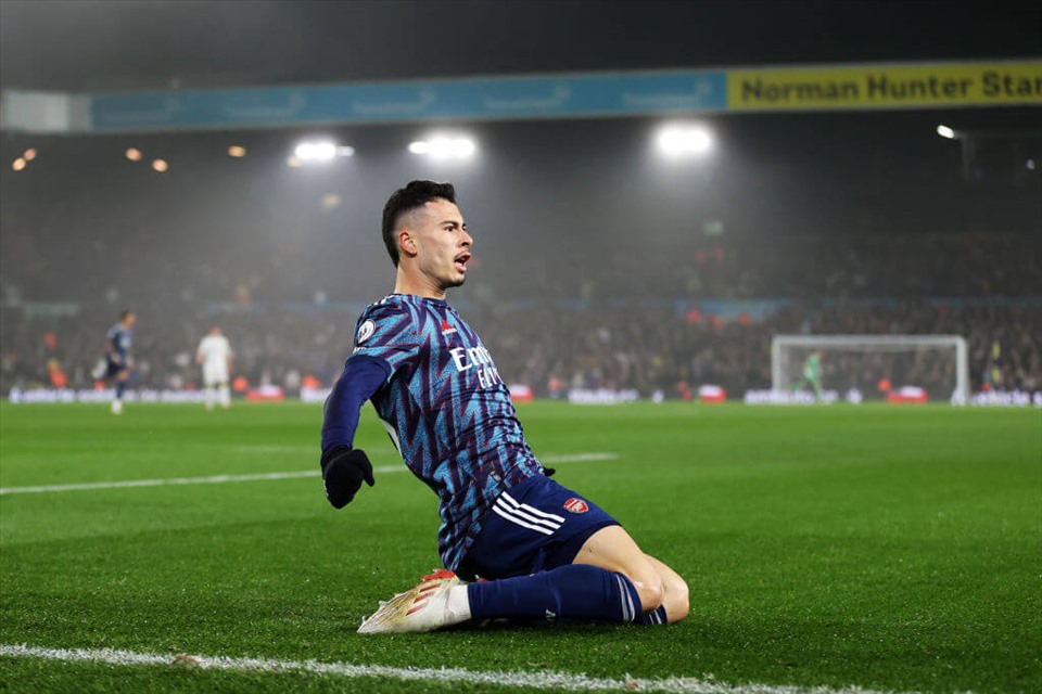 Martinelli đang tỏa sáng rực rỡ. Ảnh: Arsenal FC