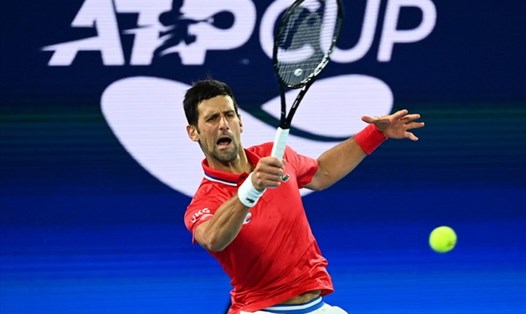 Novak Djokovic lại khiến tất cả phải bàn tán về chuyện anh có dự Australian Open 2022 hay không. Ảnh: ATP