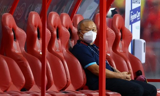 Huấn luyện viên Park Hang-seo đã không thể giúp tuyển Việt Nam bảo vệ chức vô địch AFF Cup. Ảnh: AFP