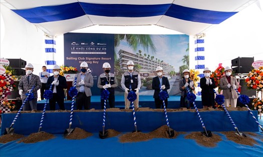 Lễ khởi công dự án Sailing Club Signature Resort Ha Long Bay ngày 26.12.2021