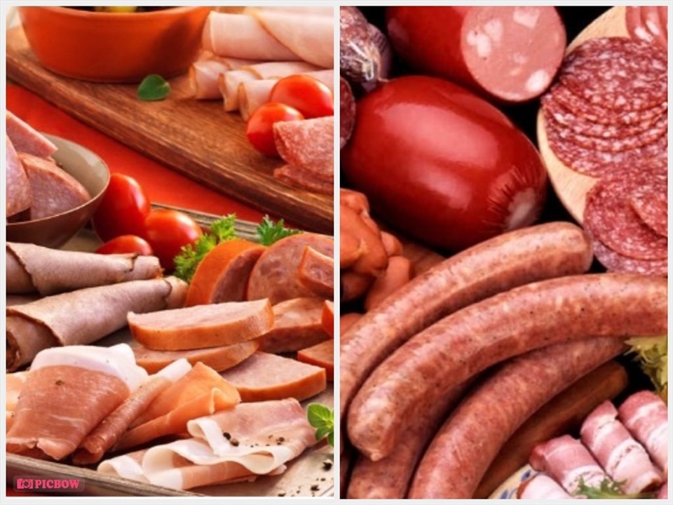 Ăn quá nhiều thịt chế biến sẵn dẫn đến nhiều tác hại khó lường.