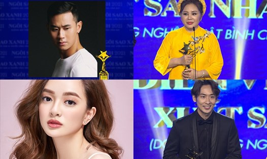 4 sao Việt thắng giải Nam, Nữ diễn viên chính và phụ xuất sắc nhất. Ảnh: BTC.